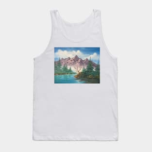 Purple Mountain Range Tank Top